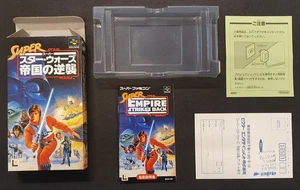 Game Super Nintendo Famicom SNES NTSC-JP Super Star Wars The Empire Strikes Back - Foto 1 di 4