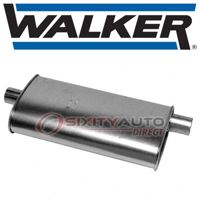 Walker SoundFX Exhaust Muffler for 1979-1987 Chevrolet El Camino 3.8L 4.3L rw Foto 1 de 4
