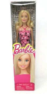 Barbie Pink-Tastic Barbie Doll, Black and Pink Dress Blonde - Picture 1 of 2