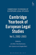 John Bell Cambridge Yearbook of European Legal Studies  Vol 5, 2002-2003 (Relié)