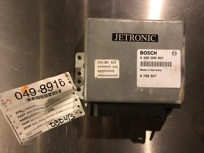 Computadora Saab 1991 900S 16 válvulas Jetronic Brain Box Bosch Part# 0280000901 Foto 1 de 2