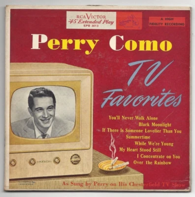 PERRY COMO, "TV FAVORITES" - Image 1 of 4