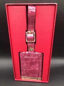 Victoria's Secret Pink Luggage Tag Original Classic VS Red & Pink Gift Box NEW - Picture 1 of 6