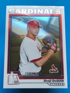 2004 Topps Chrome Traded & Rookies Benji DeQuin #T181