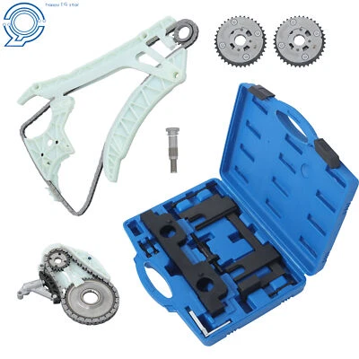 Kit de bomba de aceite de cadena de distribución para BMW 528 428 320 X1 X3 X4 X5 N26 N20 herramienta de árbol de levas Foto 1 de 4