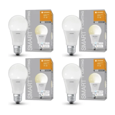 4X Ledvance SMART LED Lampe E27 Wifi 75W Leuchtmittel dimmbar Warmweiß Glühbirne - Bild 1 von 4