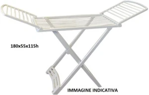 Stendibiancheria Stendino in resina 100% bucato panni  180x55x115h super offerta - Foto 1 di 1