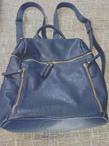Antik Kraft Black Convertible Bag Crossbody Shoulder Bag/Backpack***READ**** - Picture 1 of 9