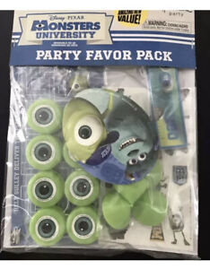 Brand New 5 x Hallmark Monsters Inc. Party Favor Pack - 48pc