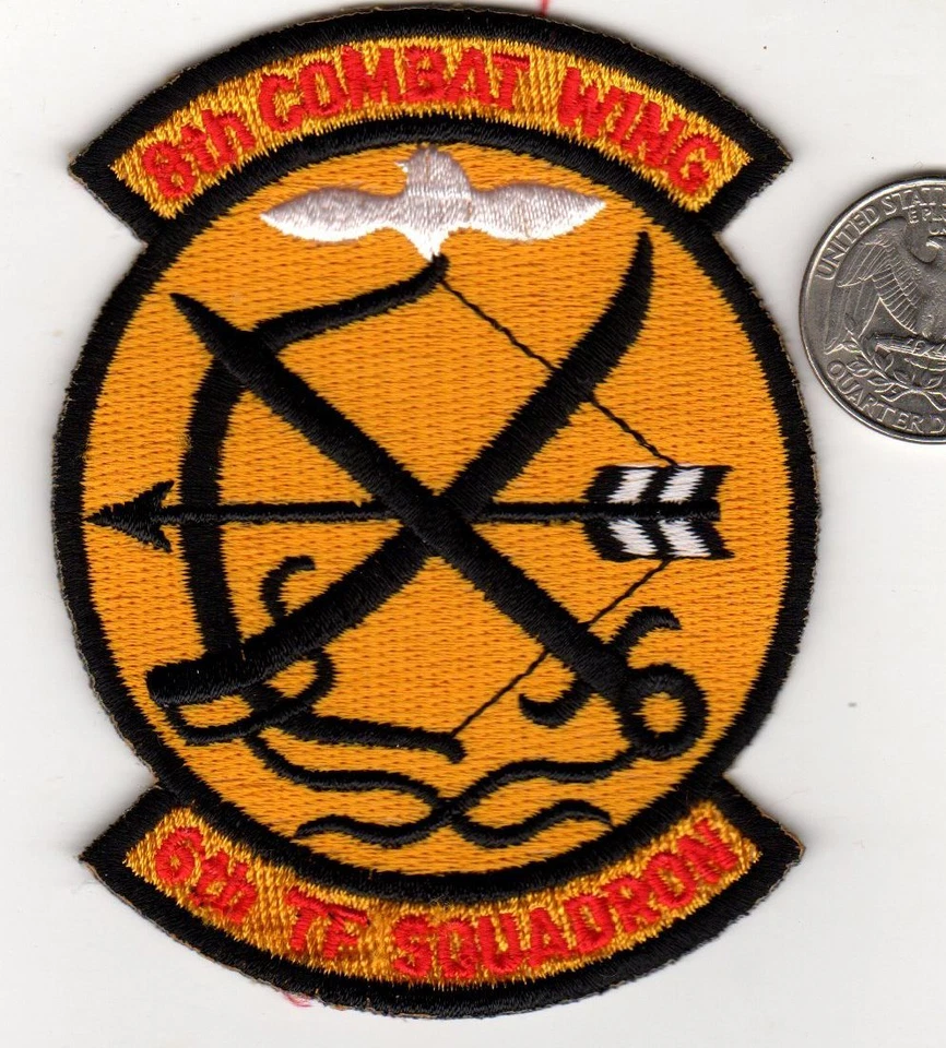 Japan Air Force 8th Combat Wing 6th TF Japanese Tactical Fighter Squadron Patch - Image 1 of 1