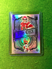 Patrick Mahomes SILVER PRIZM CARD JERSEY #15 CHIEFS SP 2022 Panini ELITE DECK sp