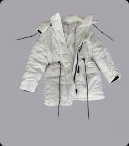 Damem Winterjacke wattiert Weiß Weekday Gr.XS-S - Bild 1 von 4