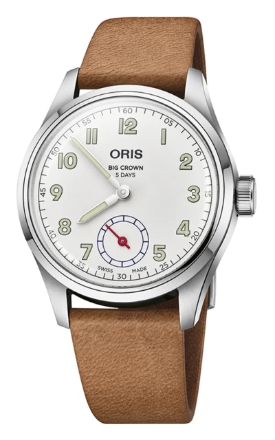 Oris Big Crown White Men's Watch - 01 401 7781 4081-Set