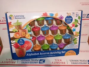 Learning Resources Alphabet Acorns Activity Set NEW. - Picture 1 of 2