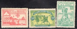 BRAZIL 1900 STAMP Sc. # 162/3 AND 165 MH - Picture 1 of 2