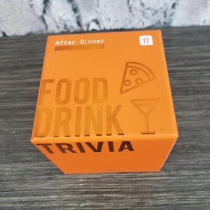 Mesas parlantes después de la cena trivia foodie tarjetas de trivia 120 preguntas de comida bebida - Imagen 1 de 4