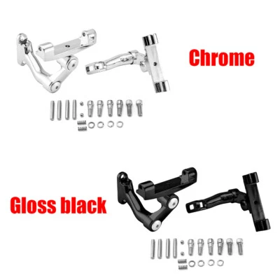 Rear Passenger Adjustable Floorboard Mount For Harley CVO Touring FLHR 1993-2024 - Изображение 1 из 4