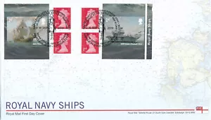 (137310) Royal Navy Ships Retail Booklet GB FDC Trafalgar Napolean Rd E5 2019 - Picture 1 of 1