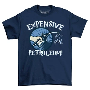 Camiseta Divertida Para Hombres CARO PETRÓLEO Camiseta Coche Gasolina Cabeza Novedad Camisa - Imagen 1 de 6