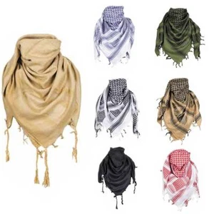 MFH Multi-functional Shemagh Head Scarf Wrap Lightweight Versatile 100% Cotton - Picture 1 of 15