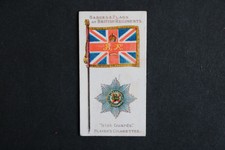 John Player Badges + Flags Of British Regiments Green Thick 1903 Single Card #17