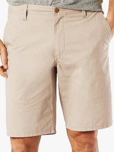 Dockers Mens Flat Front Walking Shorts (36, Khaki) $48 - Picture 1 of 1