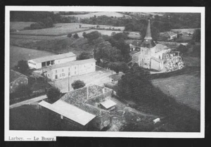 1970  --  LARBEY LE BOURG VUE AERIENNE . 3U780 - Imagen 1 de 1