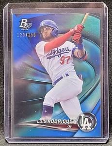 2022 Bowman Platinum Luis Rodriguez #TOP-44 Blue Refractor #'d 120/150 - Picture 1 of 2