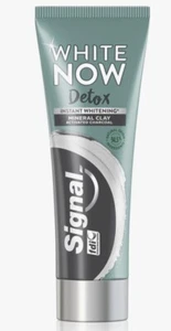 *Lot de 3* dentifrice blancheur charbon detox charcoal White Now SIGNAL 75ml - Imagen 1 de 1