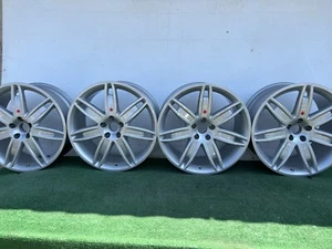2013 2012 MASERATI QUATTROPORTE 20" GENUINE FACTORY ORIGINAL OEM WHEELS RIMS SET - Picture 1 of 15