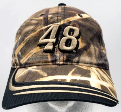 DE COLECCIÓN JIMMIE JOHNSON REALTREE CAMUFLADA GORRA SOMBRERO CORREA NASCAR CÍRCULO DE GANADORES 48 Foto 1 de 4