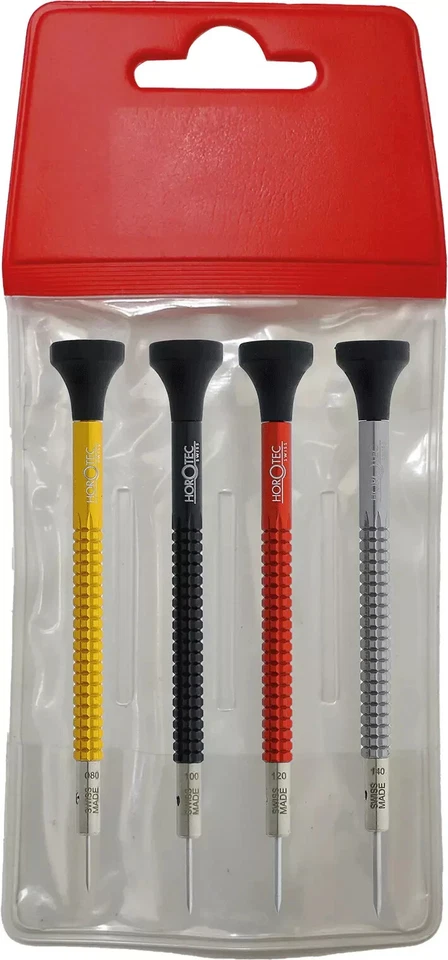 HOROTEC 01.020-G Assortimento Di 4 Cacciaviti Da Orologiaio Di Precisione - Image 1 of 1