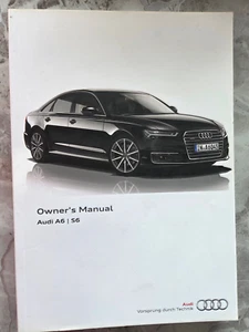 Audi A6 / S6 Saloon Avant Allroad 2014 2018 Owners Manual / Handbook 271 Pages - Picture 1 of 2