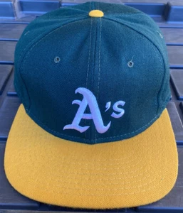 Vintage Oakland Athletics A’s Sports Specialties Hat Cap Size 7 1/2 100% Wool - Picture 1 of 11