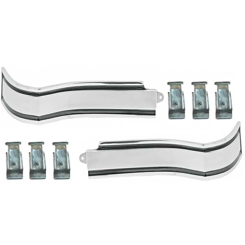 Chevrolet Impala Belair Biscayne 1965 65 cubierta trasera esquina molduras Foto 1 de 2