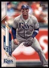 2020 Topps Series 2 Base #487 Yandy Diaz  - Tampa Bay Rays