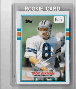 LOTE PREMIUM TROY AIKMAN: 2 NOVATOS MÁS 50 COMO NUEVOS TODAS LAS TARJETAS DIFERENTES - Imagen 1 de 3