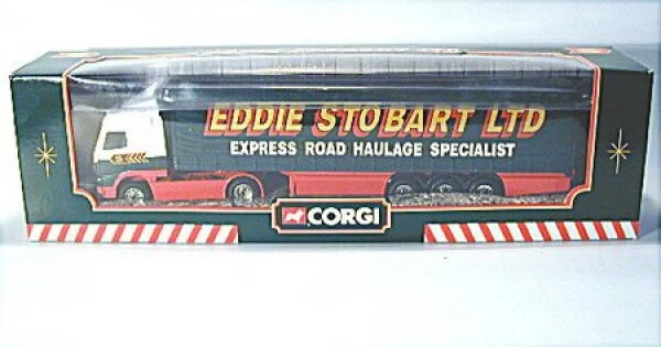 Volvo Cab & Curtainsider Eddie Stobart Ltd (1:64) Corgi - Image 1 of 1