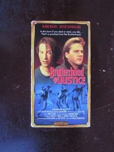 The Brotherhood of Justice vintage 80's action/crime drama vhs movie for sale!!! - Picture 1 of 3