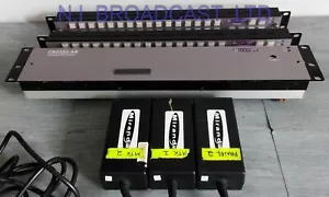 Miranda 32x32 analog audio router with 2 cp3201 panels - Picture 1 of 3