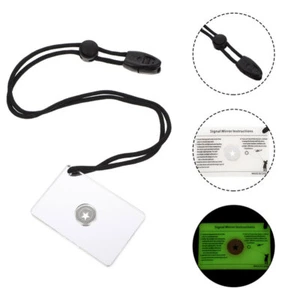 2Pcs Mirror Survival Camping Essentials Camping Outdoor Travel Backpacking - Picture 1 of 12