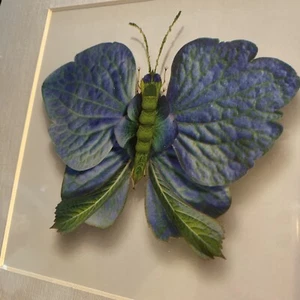 Butterfly, Ceoruleum Delirium 10" x 8" MATTED PICTURE Artbeats New - Picture 1 of 6