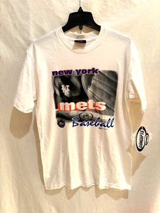 New York Mets T-Shirt - Neu mit Etikett - Medium - PLUS wir enthalten eine Mets Jersey Anstecknadel. - Bild 1 von 1