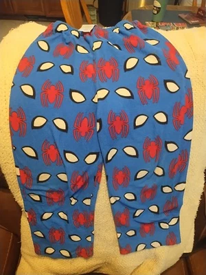 Calça pijama azul infantil Homem-Aranha tamanho 8 - Imagem 1 de 4