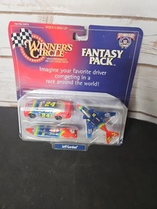 Jeff  Gordon #24 Fantasy Pack 1/64 car, boat & airplane by Winners Circle - Afbeelding 1 van 4