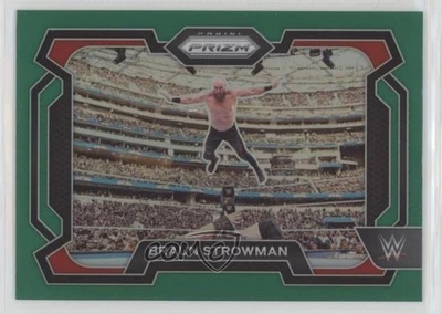 2024 Panini Prizm WWE Green Prizm Braun Strowman #6 - Image 1 of 2