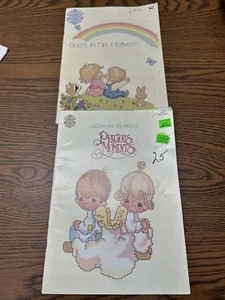 Kids Book 22 Precious Moments Cross Stitch Pattern Book Designs by Gloria & Pat - Picture 1 of 13