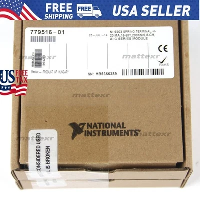 New National Instruments 779516-01 Analog Current Input Module - Image 1 of 4
