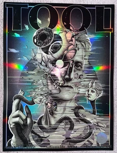 Tool Concert Poster Columbus Tour Band March 6 2022 /680 Paul Jackson Art ! - Picture 1 of 5