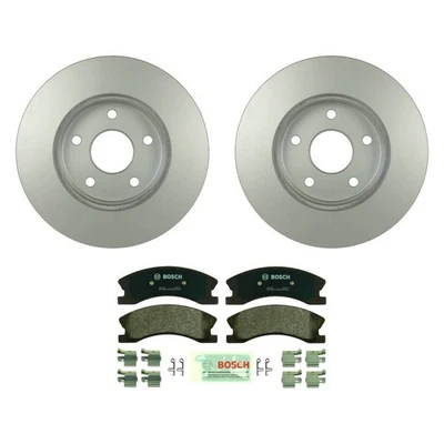 For Jeep Grand Cherokee 99-04 QuietCast Premium Front Brake Kit w Organic Pads Foto 1 de 4